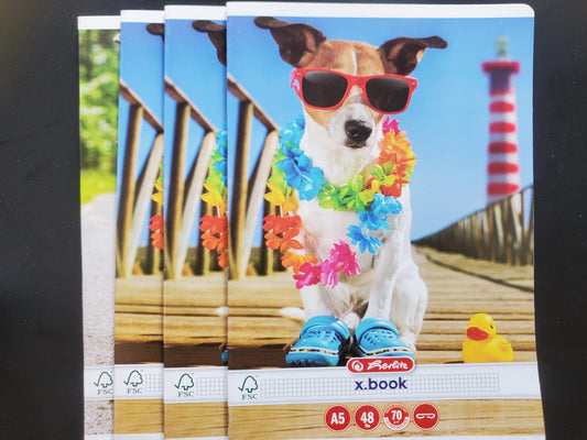 Caiet A5, 48 file, HERLITZ Cool Dog