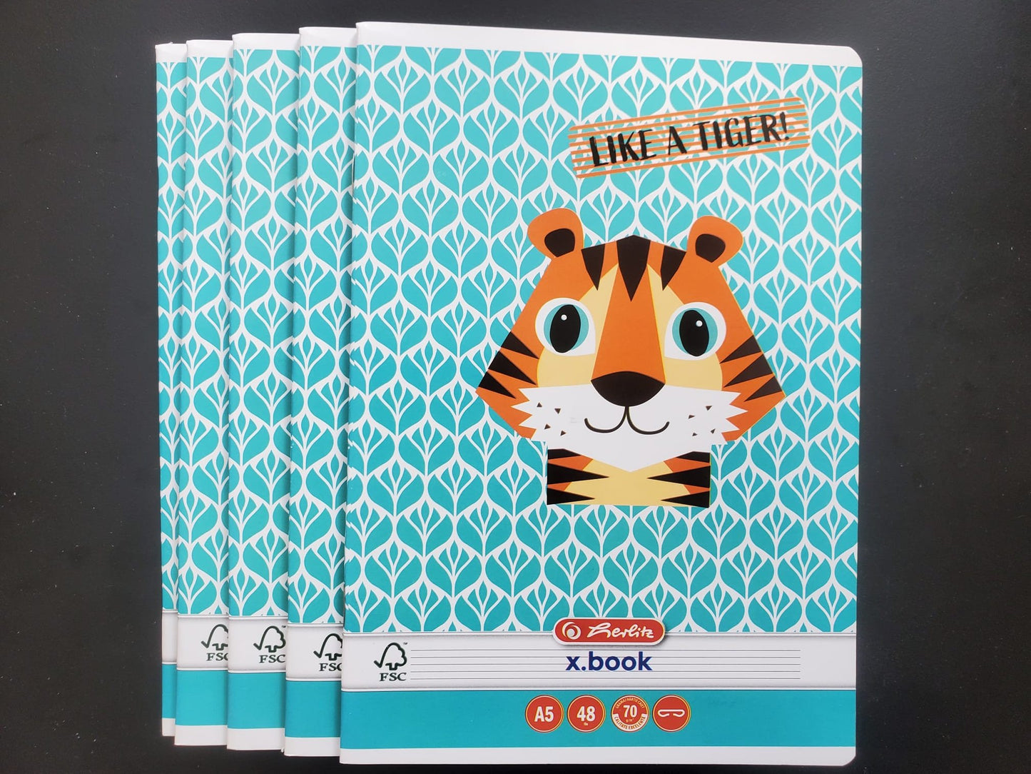 Caiet A5, 48 file, HERLITZ Cute Animals